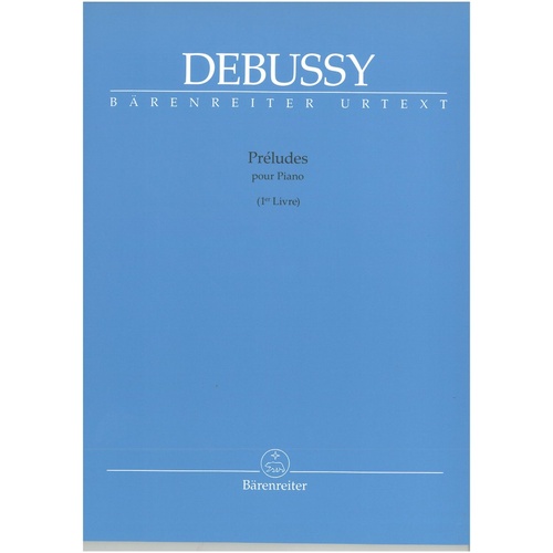 Debussy - Preludes for Piano Book 1 Urtext Edition