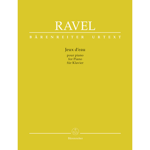 Jeux D'Eau For Piano