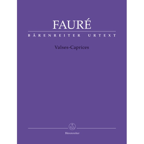 Valses Caprices Urtext Piano Book