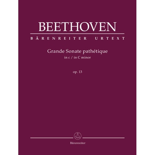 Sonata Op 13 C Min Urtext Ed Fischer