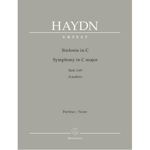 Haydn - Symphony C Major Hob I:69 Laudon Full Score Score