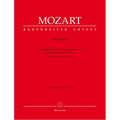 Mozart - Requiem New Completion Full Score Score