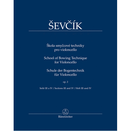 School of Bowing Technique for Cello Op 2 Book 2