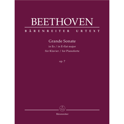 Grande Sonate For Pianoforte In E-Flat Major Op. 7