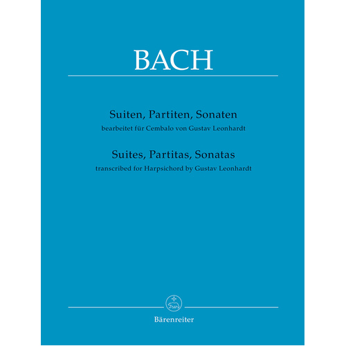 Suites Partitas & Sonatas for Harpsichord Sheet Music