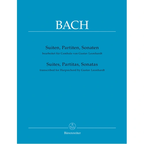 Suites Partitas & Sonatas for Harpsichord - Piano Sheet Music