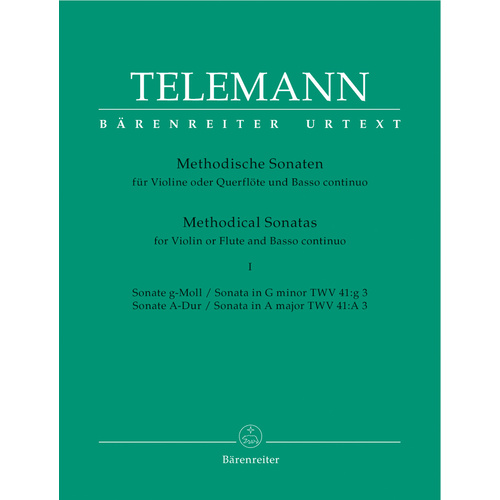 Methodical Sonatas For Violin (Flute) And Bc