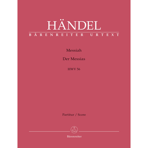 Messiah (Der Messias) Hwv 56