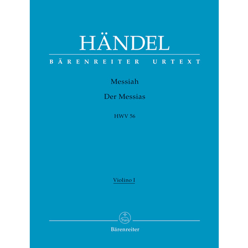 Messiah (Der Messias) Hwv 56