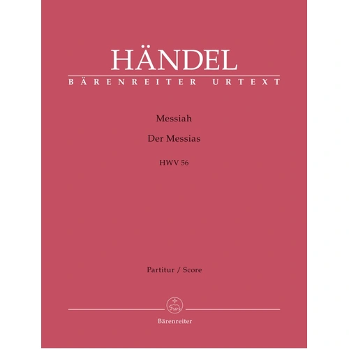 Handel - Messiah HWV 56 Vocal Score English Edition by Tobin, 124 Pages, Choral Score