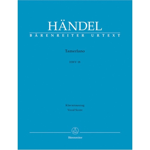Tamerlano Hwv 18