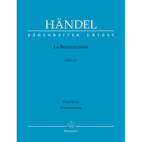 La Resurrezione Hwv 47 Vs