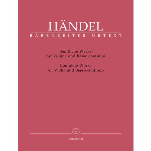 Complete Works For Violin And Basso Continuo