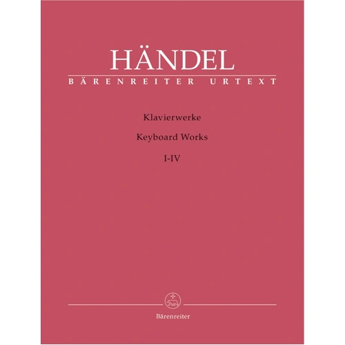 Handel: Keyboard Works Vol. 1-4 Urtext, Barenreiter, 522 Pages