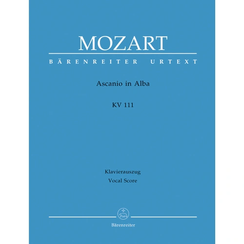 Ascanio in Alba K111 Vocal Sheet Music