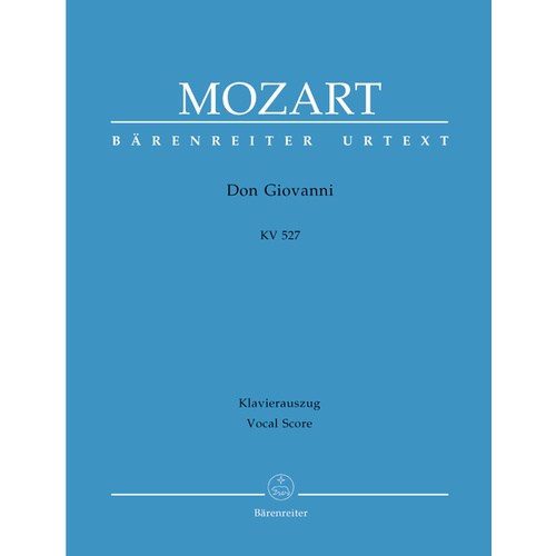 Il Dissoluto Punito Ossia Il Don Giovanni K. 527