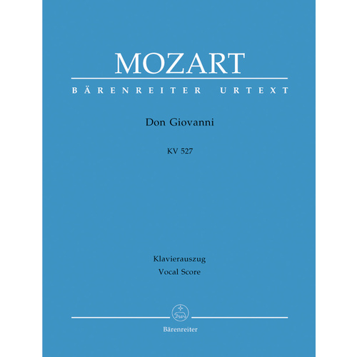 Il Dissoluto Punito Ossia Il Don Giovanni K. 527