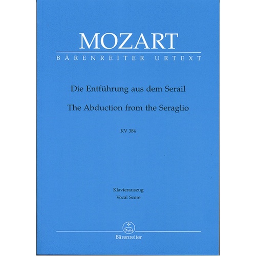 Abduction From The Seraglio K 384 Vs