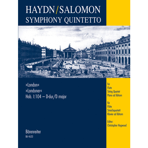 Symphony Quintetto for Flute, String Quartet, Piano Sheet Music