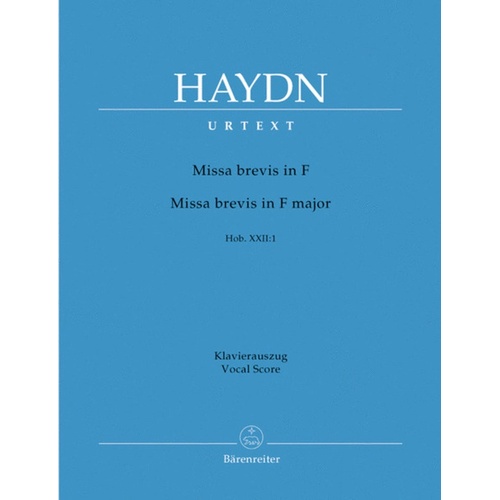 Missa Brevis Hob 22 No 1 F