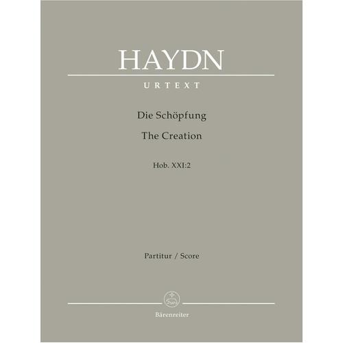 Creation Hob Xx1:2 Vocal Score Book