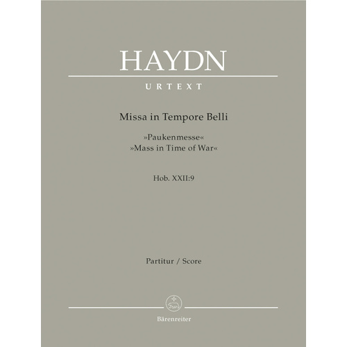 Missa In Tempore Belli Hob.Xxii:9 "Mass In Time Of War"