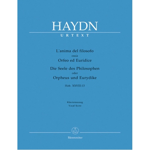 Orfeo Ed Euridice Ital/Ger
