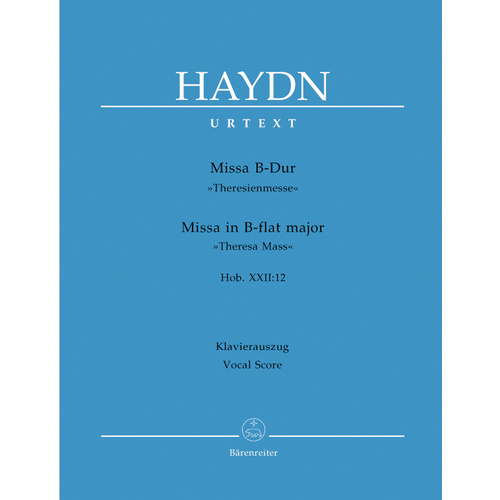 Armida HOB.XXVIII:12 Opera Vocal Sheet Music