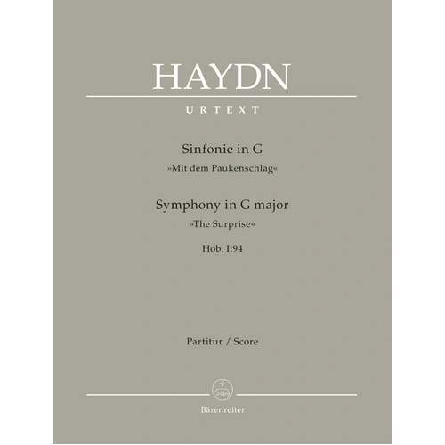 Haydn Symphony No 94 in G Full Score Sheet Music