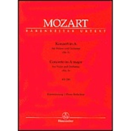 Mozart Concerto No. 5 in A Major K. 219 for Violin/Piano Ed. Hess