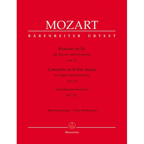 Concerto No 9 E Flat K 271 2 Piano 4 Hand Book