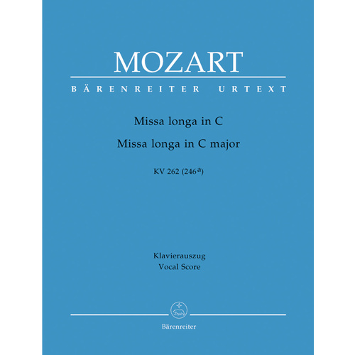 Missa Longa In C Major K. 262 (246A)
