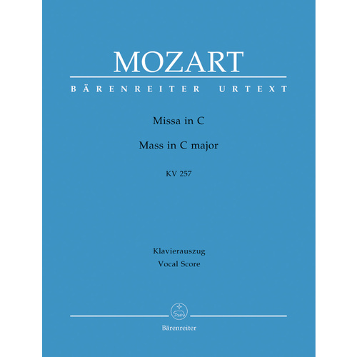 Missa In C Major K. 257 "Great Credo Mass"