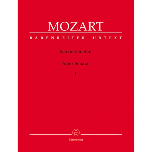Sonatas Book 1 Nos 1-9 Urtext