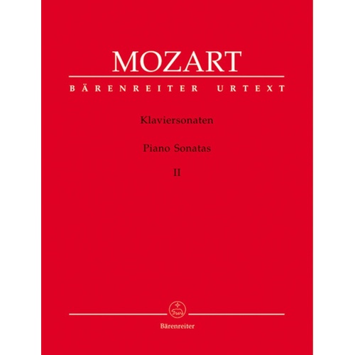Sonatas Book 2 No 10-18 Urtext Book