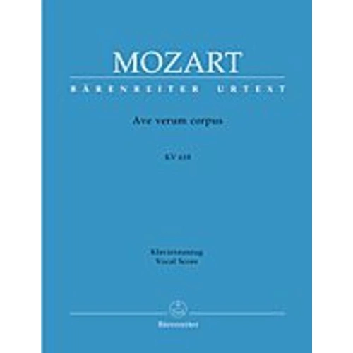 Ave Verum Corpus K 618 SATB by Barenreiter