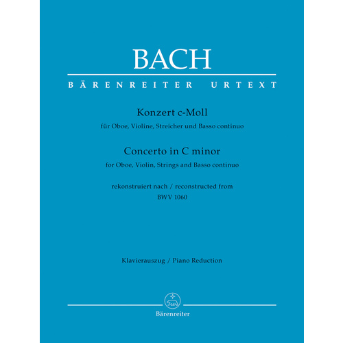 Concerto For Oboe, Violin, Strings And Basso Continuo In C Minor