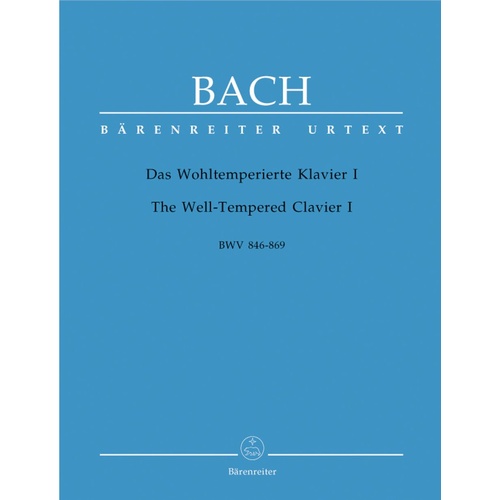 Bach - Well-Tempered Clavier I: 48 Preludes and Fugues BWV 846-869 Urtext for Piano