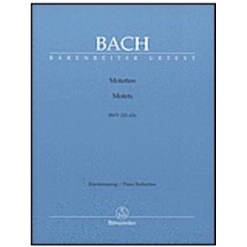 Motets 6 Bwv 225-230 Urtext