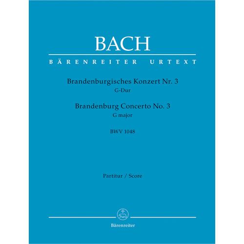 Brandenburg Concerto No. 3 In G Major BWV 1048
