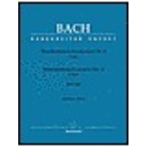 Brandenburg Concerto No 4 Violin Solo Part Book