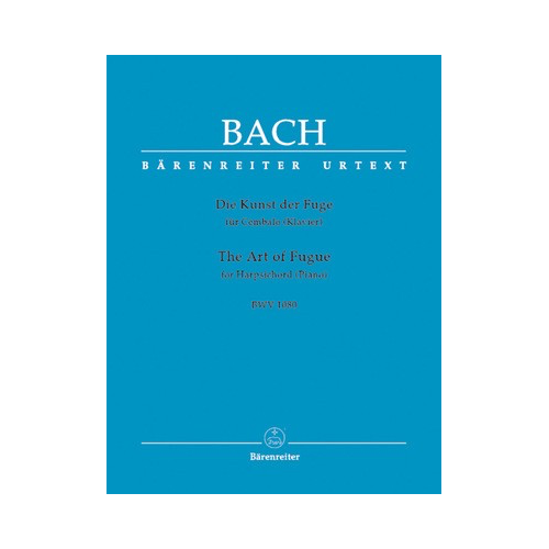 The Art of Fugue BWV 1080 - Piano Sheet Music Edition