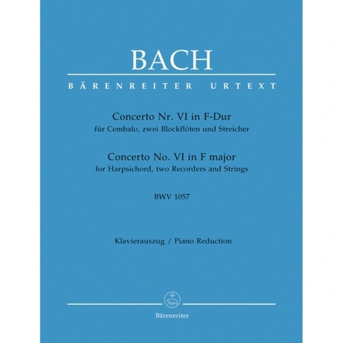 Concerto BWV 1057 F 2P 4H