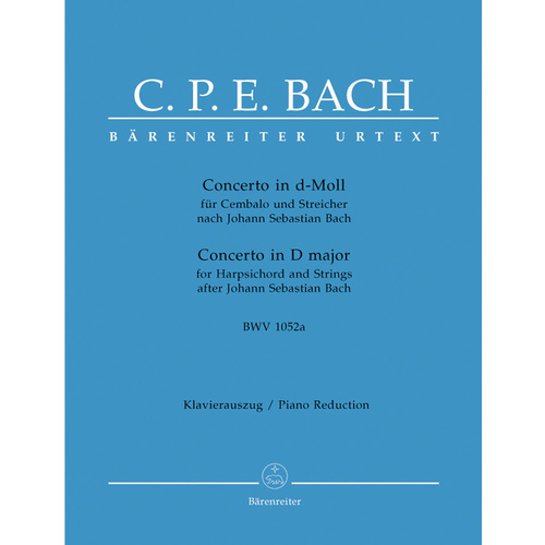 Harpsichord Concerto In D Minor BWV 1052A