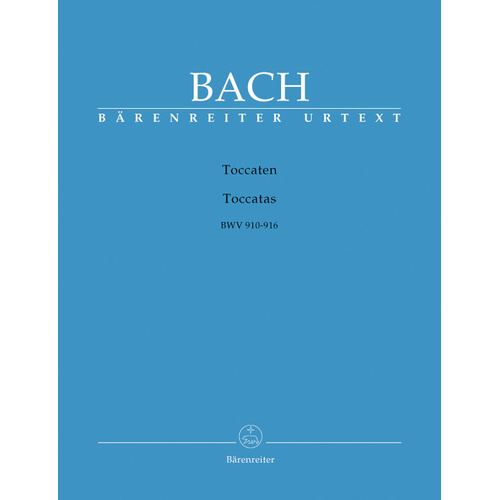 Toccatas BWV 910-916 for Piano and Harpsichord Sheet Music