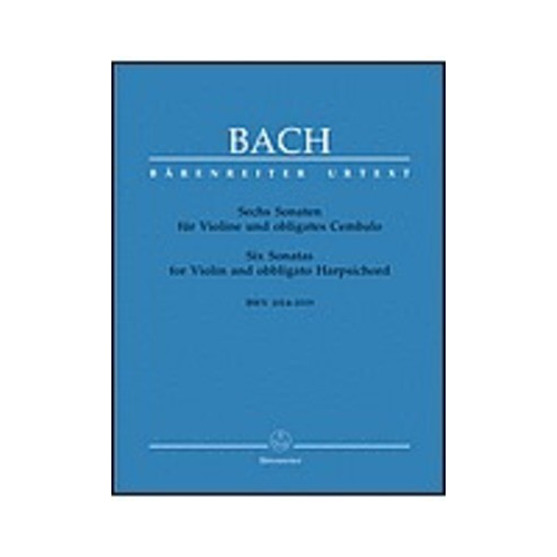 6 Sonatas for Violin and Harpsichord BWV 1014-1019 Urtext Edition