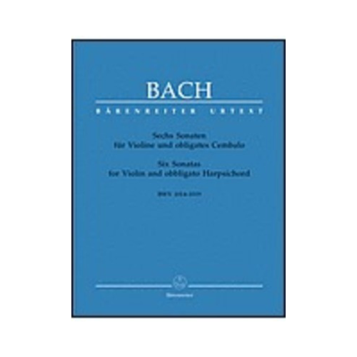 6 Sonatas for Violin and Harpsichord BWV 1014-1019 Urtext Edition