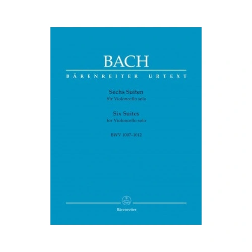 Six Suites for Cello Solo BWV 1007-1012, Edited by Andrew Talle