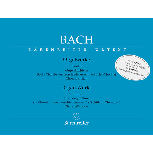 Little Organ Book / Six Chorales "Von Verschiedener Art" (Schübler-Chorales) / Chorale-Partitas