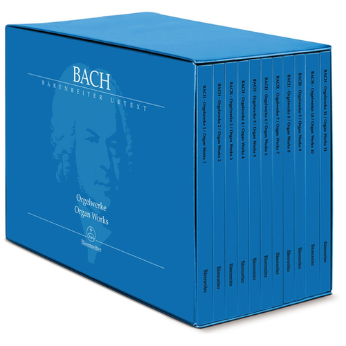 Bach Complete Organ Works 11 Volume Set - New Bach Edition